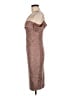 Unbranded Metallic Brown Cocktail Dress Size M - photo 5