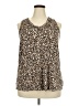 Maurices Brown Sleeveless Blouse Size 20 (2) - photo 1