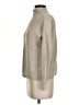 J. McLaughlin Metallic Tan Turtleneck Sweater Size S - photo 5