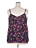 Torrid 100% Polyester Black Sleeveless Blouse Size 2X Plus (2) - photo 2