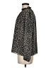 J.Crew Factory Store 100% Polyester Polka Dots Black Long Sleeve Blouse Size M - photo 5