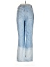 Good American Color Block Blue Jeans Size 10 - photo 2
