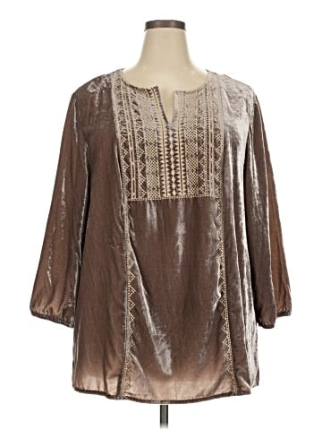 J.Jill 3/4 Sleeve Blouse (view 1)