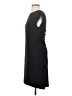 Halston Heritage Solid Black Casual Dress Size 2 - photo 5