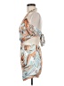 Shein 100% Polyester Print Orange Cocktail Dress Size 6 - photo 5