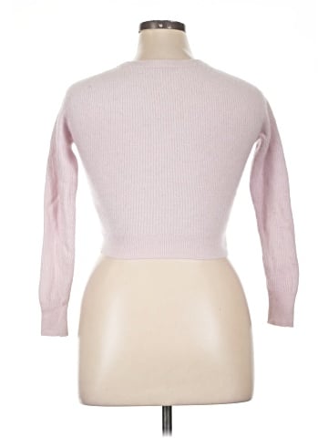 Aqua Cashmere Pullover Sweater (view 2)