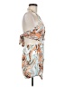 Shein 100% Polyester Print Orange Cocktail Dress Size 6 - photo 4