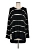 MELLODAY Stripes Black Pullover Sweater Size M - photo 1