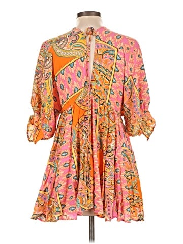 Olivaceous Casual Dress (view 2)