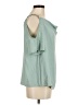 Unbranded 100% Polyester Green Short Sleeve Blouse Size M - photo 4
