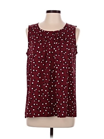 Ann Taylor Factory Sleeveless T-Shirt (view 1)