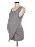 Seraphine Gray Sleeveless Top Size 6 Maternity - photo 1