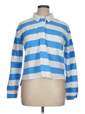 On 34th Long Sleeve Button-Down Shirt (view 1)