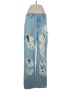 Carmar Hearts Blue Jeans Size 27 waist - photo 1