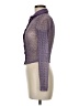 Shein Polka Dots Purple Long Sleeve Blouse Size 6 - photo 5