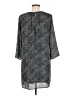 Peyton Jensen 100% Polyester Animal Print Gray Casual Dress Size M - photo 2