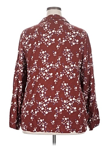 All in Favor Long Sleeve Blouse (view 2)