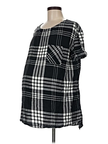 Liz Lange Maternity for Target Short Sleeve Blouse (view 1)