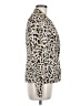 Calvin Klein 100% Polyester Animal Print Ivory Blazer Size 8 - photo 4