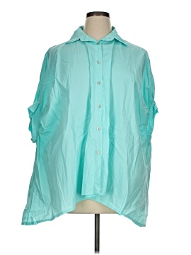 Assorted Brands 3/4 Sleeve Button Down Shirt