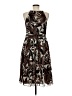 Evan Picone Camo Brown Cocktail Dress Size 8 - photo 2