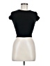 Bershka Black Short Sleeve Turtleneck Size M - photo 1