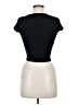 Bershka Black Short Sleeve Turtleneck Size M - photo 2
