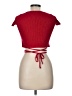 Subdued Red Short Sleeve Top One size - photo 2