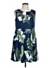 SimpleFun Tropical Blue Casual Dress Size L - photo 1