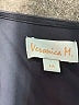 Veronica M. 100% Polyester Solid Black Casual Dress Size M - photo 7