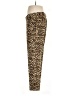 Banana Republic 100% Polyester Animal Print Gold Casual Pants Size 10 - photo 5