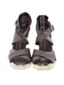 Charles David 100% Leather Brown Tan Wedges Size 9 1/2 - photo 2