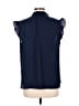 Daniel Rainn 100% Polyester Blue Sleeveless Blouse Size L - photo 2