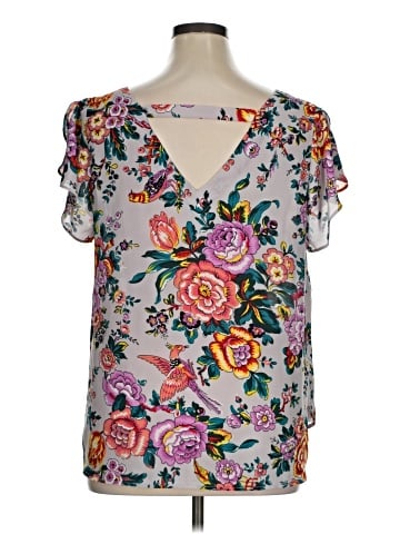 Premise Studio Short Sleeve Blouse (view 2)