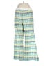 Jade 100% Polyester Print Blue Casual Pants Size S - photo 2
