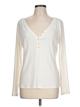 Banana Republic Factory Store Long Sleeve Henley (view 1)