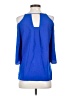 Daniel Rainn 100% Polyester Blue 3/4 Sleeve Top Size XS - photo 2