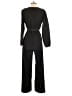 Assorted Brands 100% Polyester Solid Black Jumpsuit Size M - photo 2