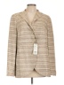 AKRIS Chevron-herringbone Tan Blazer Size 16 - photo 1