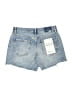 Daze 100% Cotton Blue Denim Shorts Size 26 waist - photo 2
