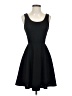 Everly Solid Black Cocktail Dress Size S - photo 1