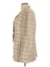 AKRIS Chevron-herringbone Tan Blazer Size 16 - photo 5