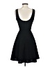 Everly Solid Black Cocktail Dress Size S - photo 2