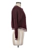 Moral Society 100% Polyester Burgundy Pullover Sweater Size M - photo 4