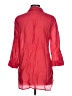 Chico's Red 3/4 Sleeve Button-Down Shirt Size Lg (2) - photo 2