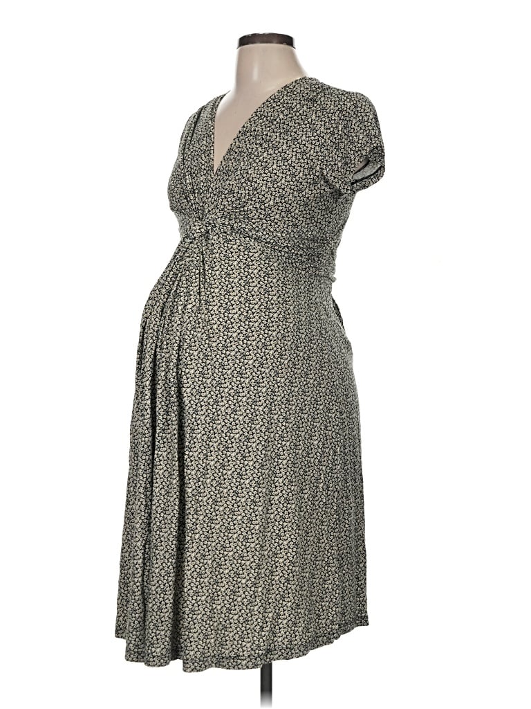 Pre-owned Seraphine Casual Dress In Gray