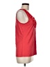 Talbots Red Sleeveless Top Size Med Petite - photo 4