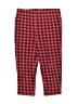 Carter's 100% Cotton Plaid Red Casual Pants 12-18 MO / 18 MO - photo 1