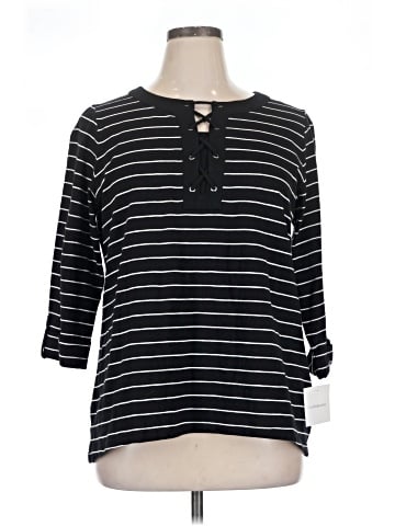 Croft & Barrow Long Sleeve Henley (view 1)