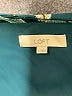 Ann Taylor LOFT 100% Polyester Teal Short Sleeve Blouse Size L - photo 7